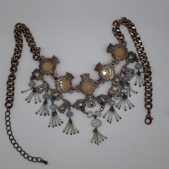 Vintage Statement Bib Necklace - Picture 6 of 6